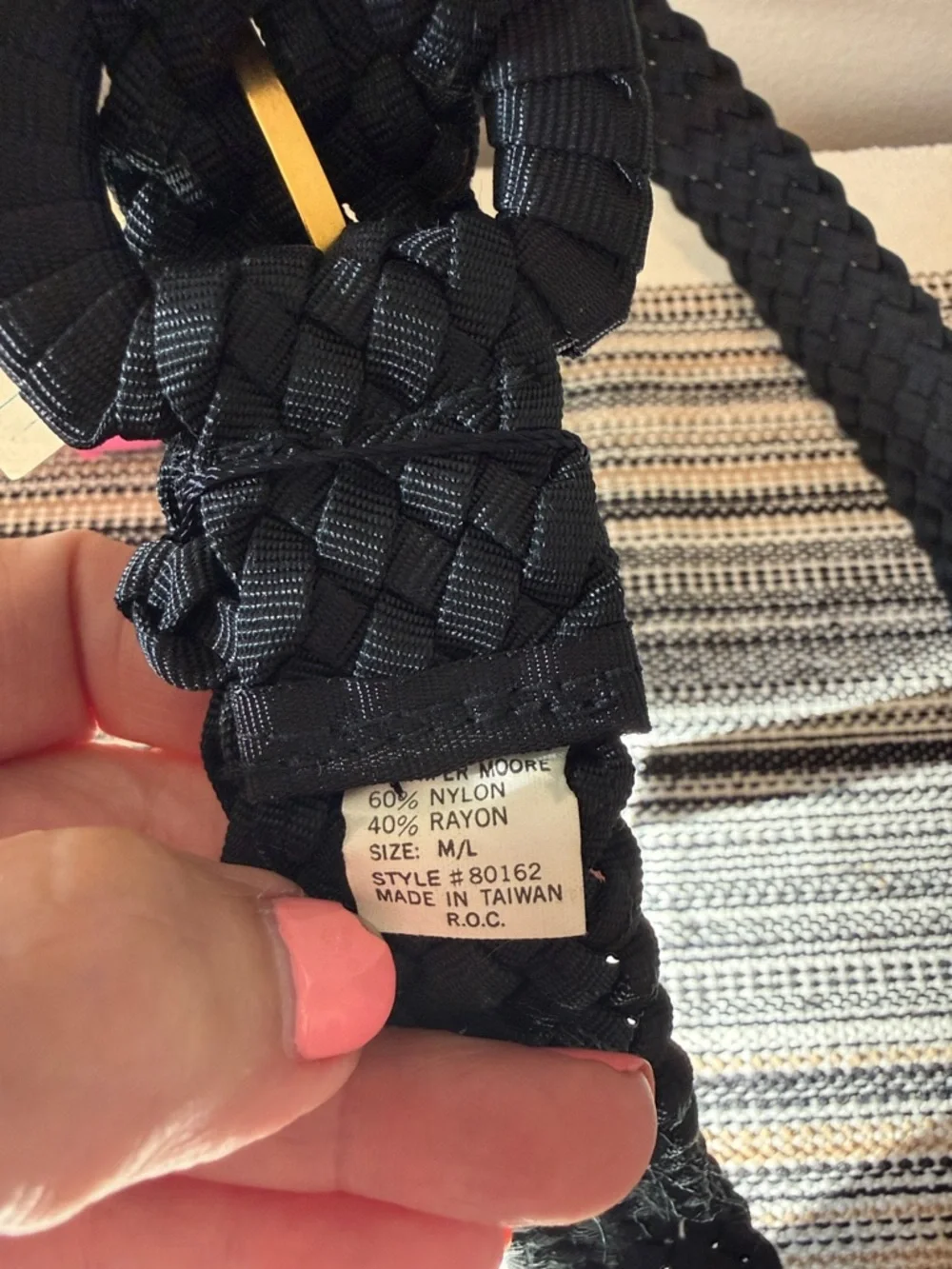 Macys braided stretch